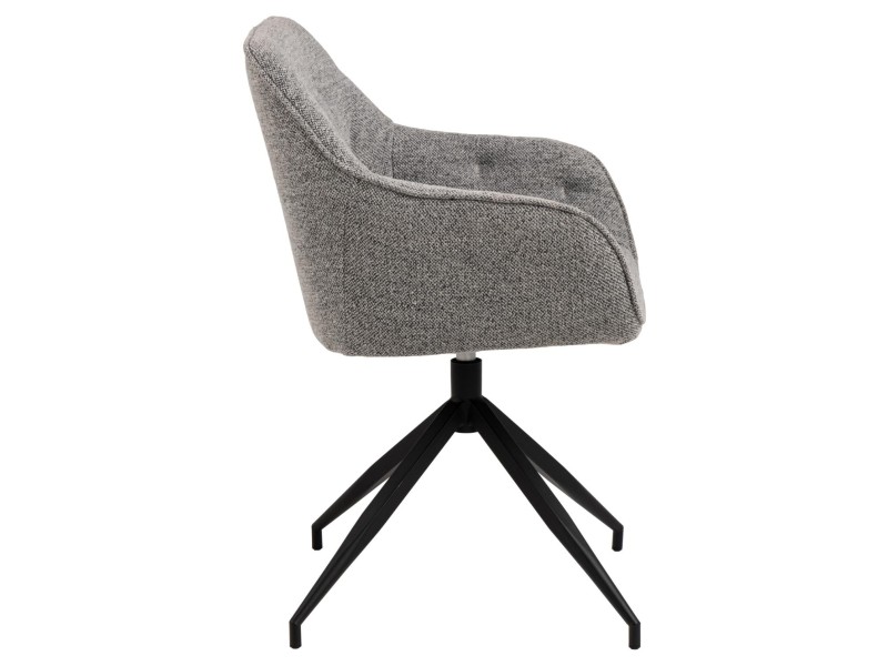 Krzesło Brooke obrotowe szare Monza - ACTONA